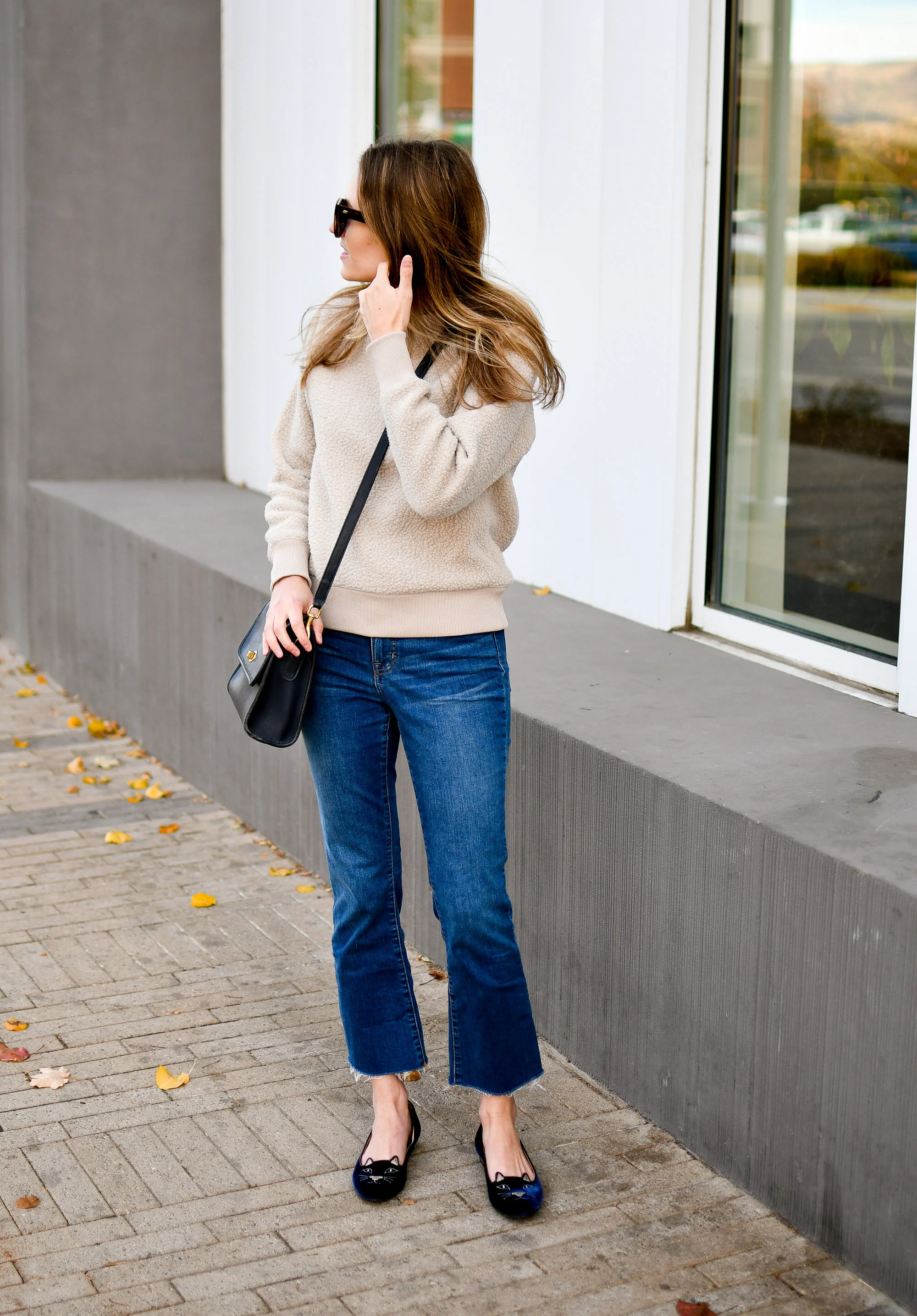 The renew hotsell fleece sweatshirt